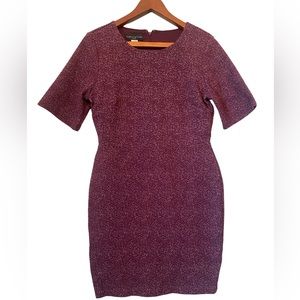 Simply Styled Plum Short Sleeve Body Con Dress